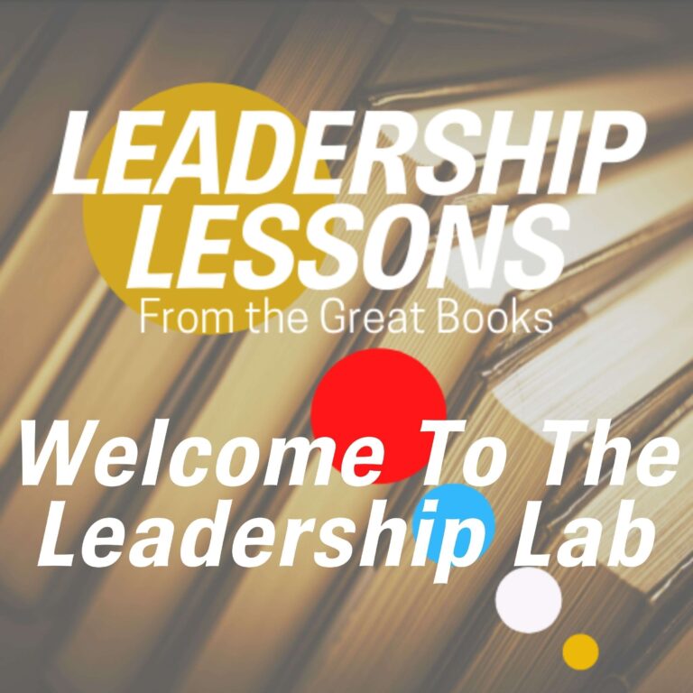 Leadership Lessons From The Great Books – The Mission to Read Great Books